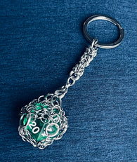 Dice Armour Key Chain