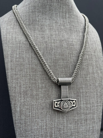 Custom Thors Hammer Necklace (TH4)