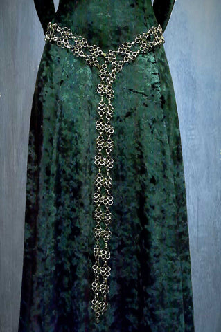 Double Skip Chainmaile Y belt (BT7)