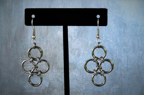 Stainless Steel Chainmaile Earrings (ERR10)