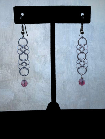 Stainless Steel Chainmaile Earrings (ERR15)