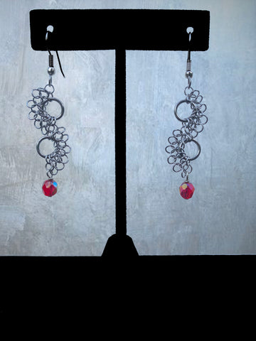 Stainless Steel Chainmaile Earrings (ERR17)