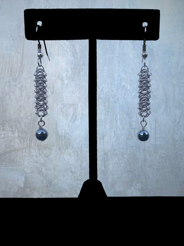 Stainless Steel Chainmaile Earrings (ERR29)