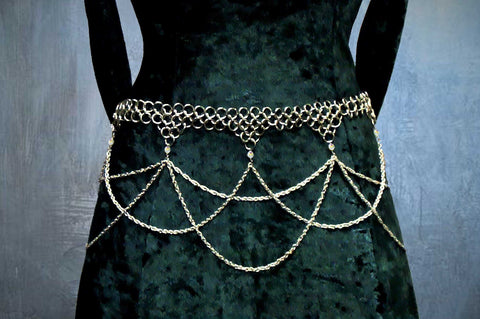 Three Tiered Chainmaile Belt (BT6)