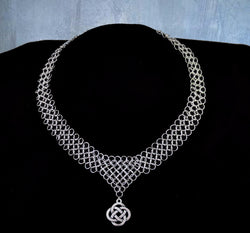 Stainless Steel Chainmaile Necklace (CK10)